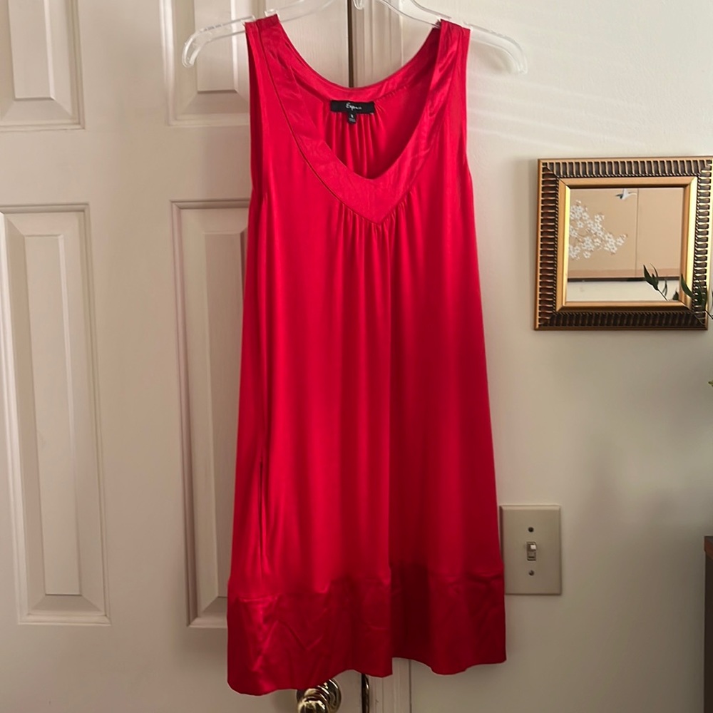 ! HP ! - Red Express dress with pockets